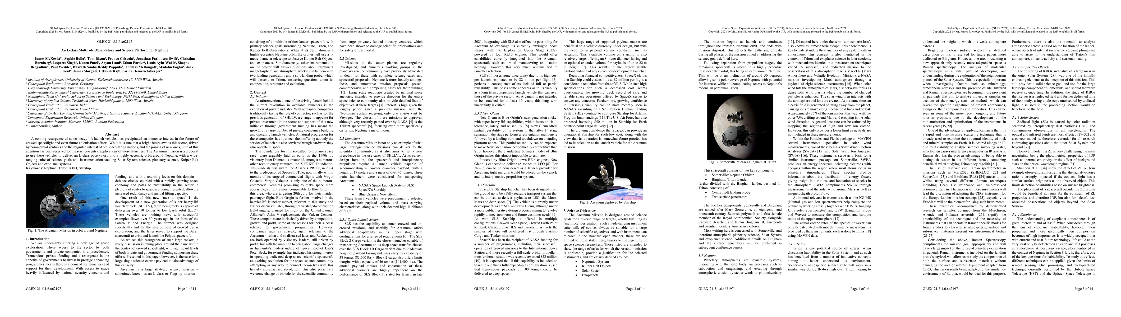 Thumbnail for An L-class Multirole Observatory and Science Platform for Neptune