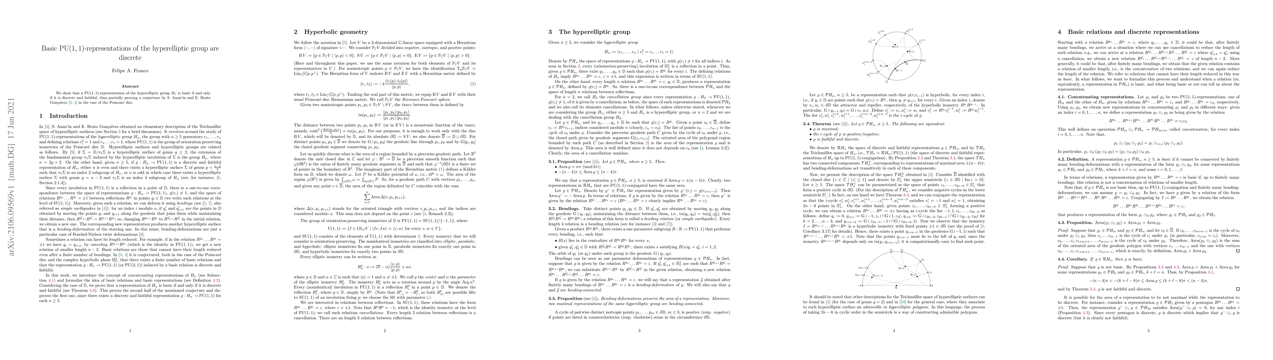 Thumbnail for Basic PU(1,1)-representations of the hyperelliptic group are discrete