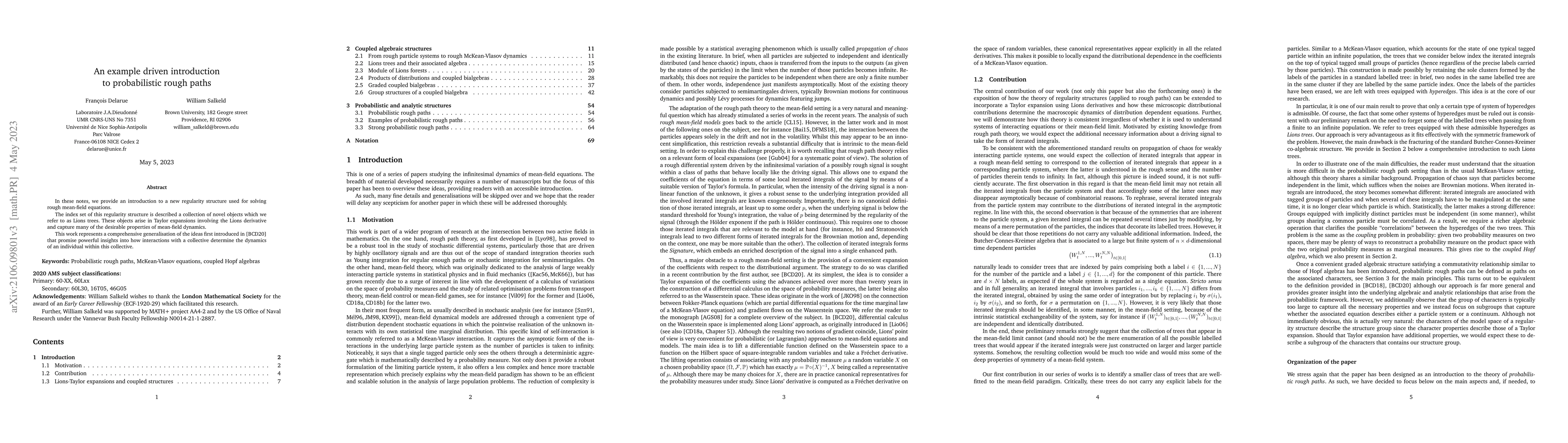Thumbnail for An example driven introduction to probabilistic rough paths