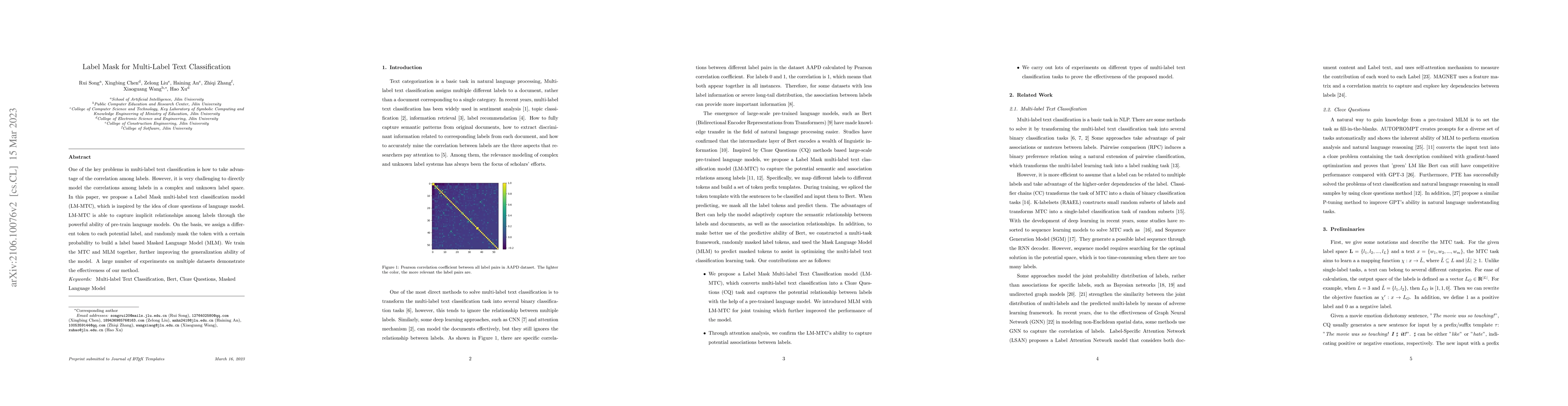 Thumbnail for Label prompt for multi-label text classification