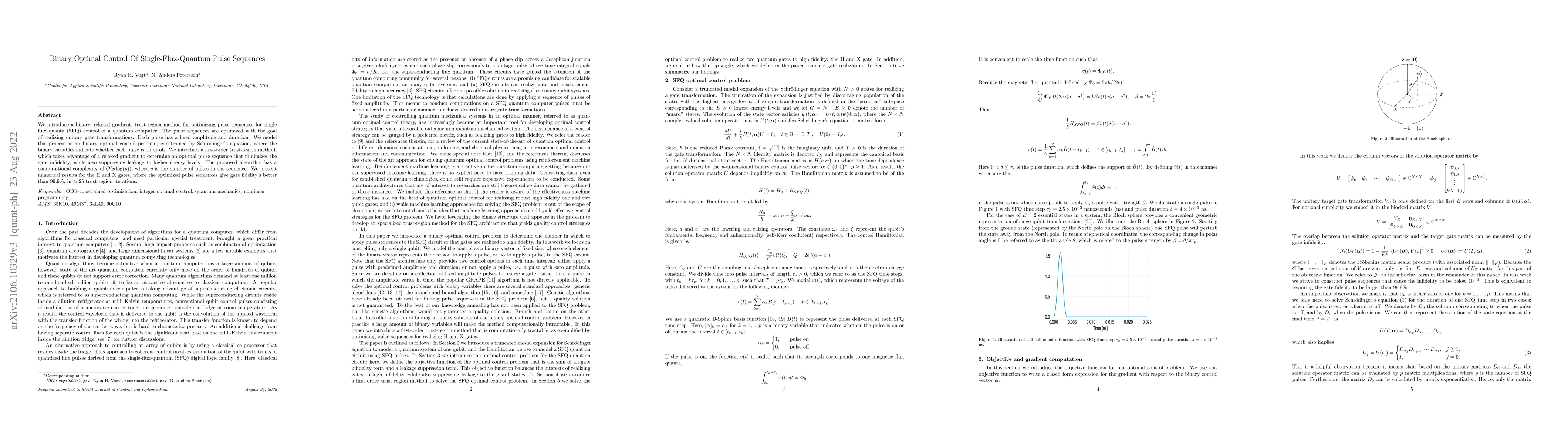 Thumbnail for Binary Optimal Control Of Single-Flux-Quantum Pulse Sequences