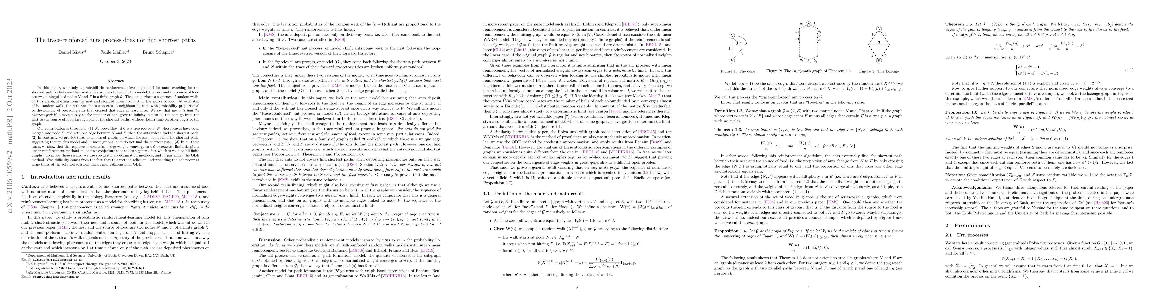 Thumbnail for The trace-reinforced ants process does not find shortest paths