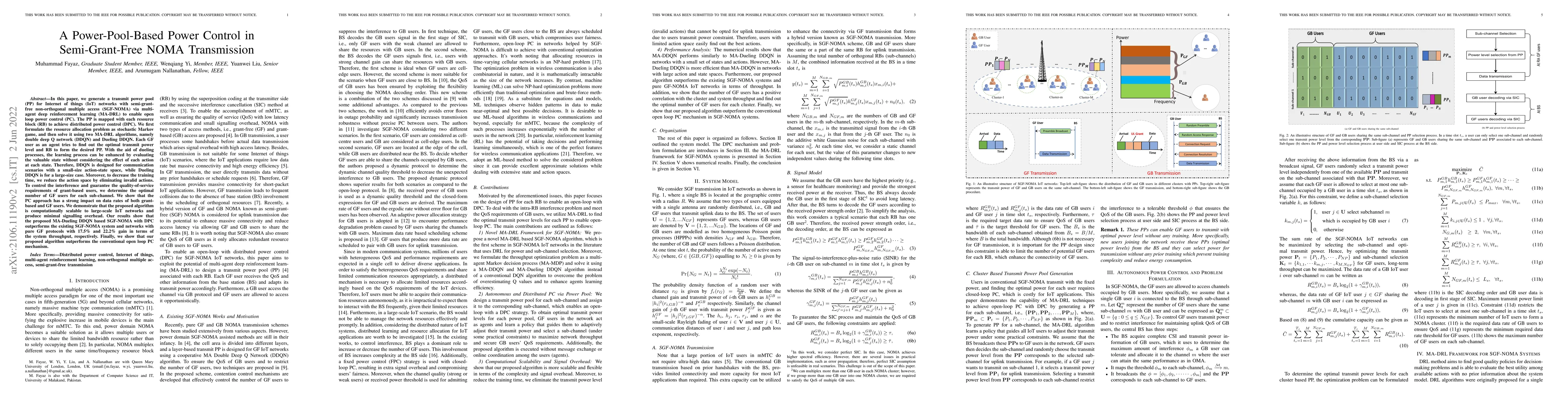 Thumbnail for A Power-Pool-Based Power Control in Semi-Grant-Free NOMA Transmission