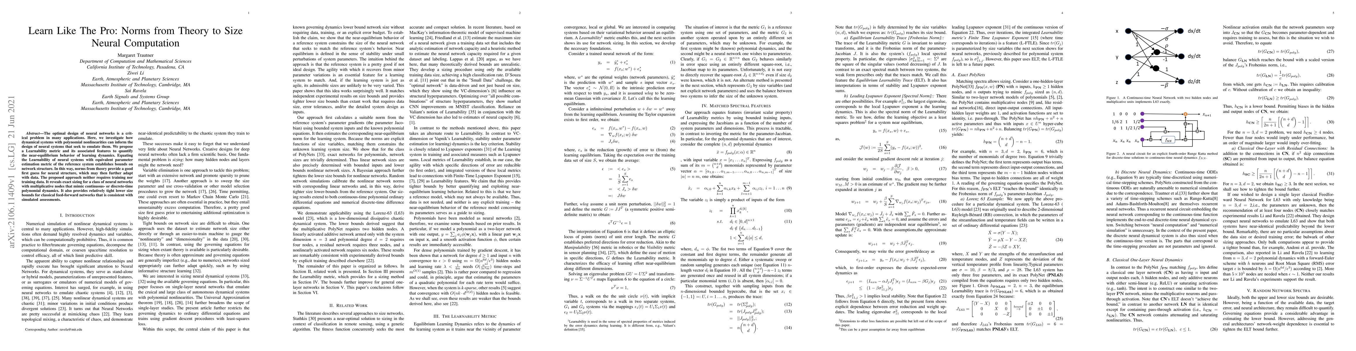 Thumbnail for Learn Like The Pro: Norms from Theory to Size Neural Computation