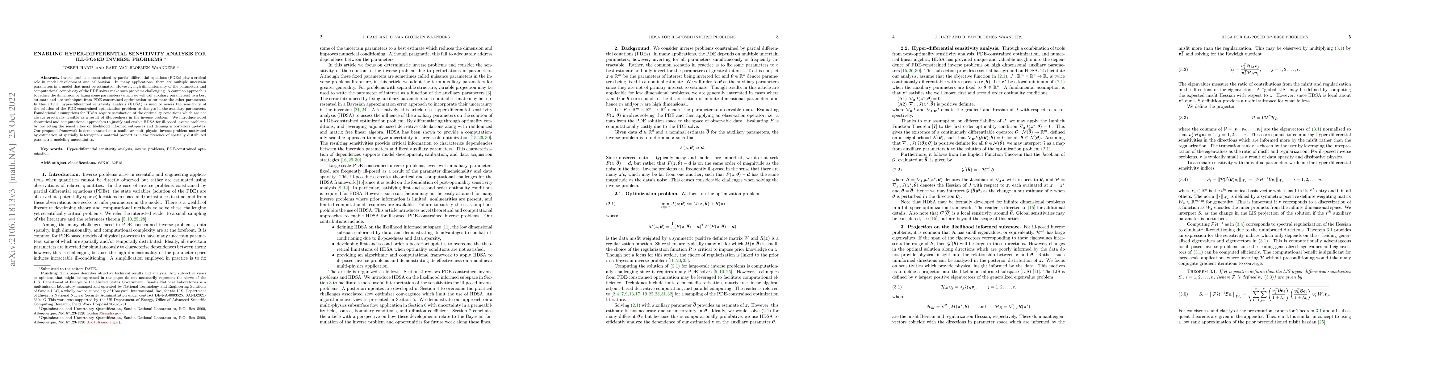 Thumbnail for Enabling hyper-differential sensitivity analysis for ill-posed inverse
  problems