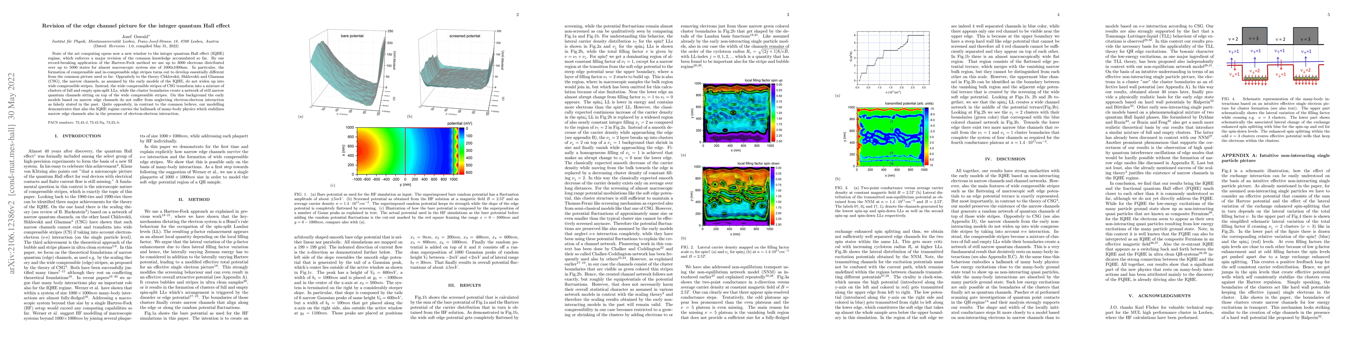 Thumbnail for Revision of the edge channel picture for the integer quantum Hall effect