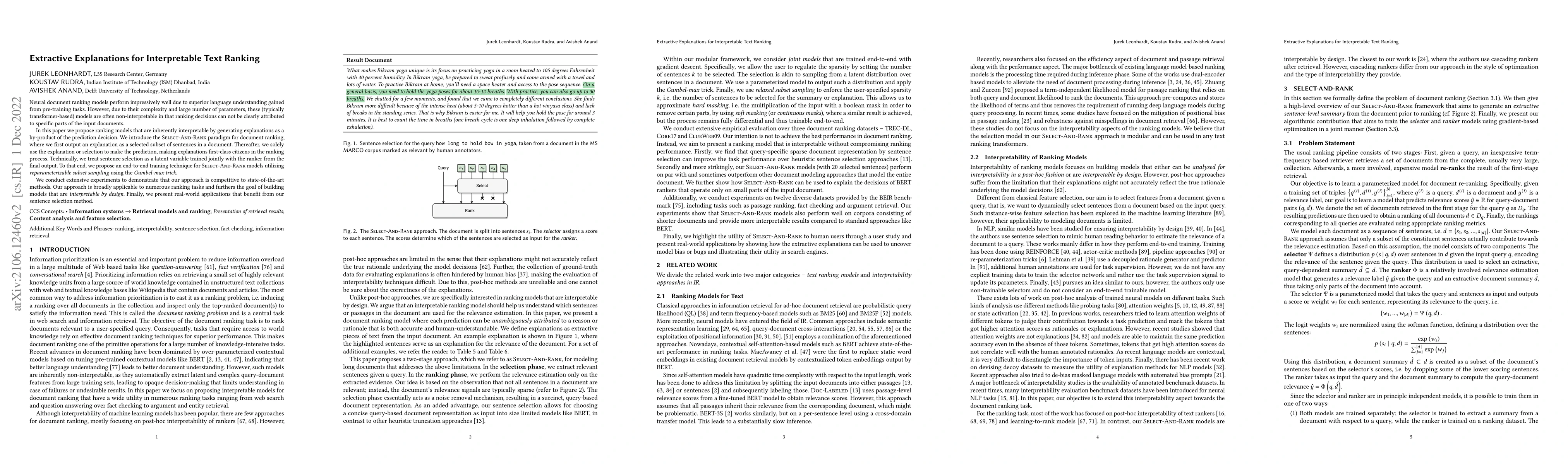 Thumbnail for Extractive Explanations for Interpretable Text Ranking