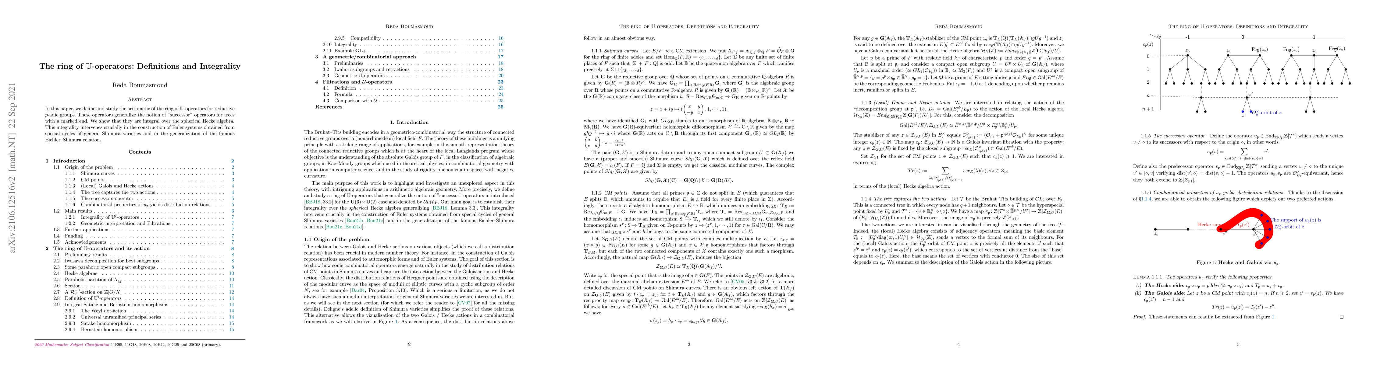 Thumbnail for The ring of U-operators: Definitions and Integrality