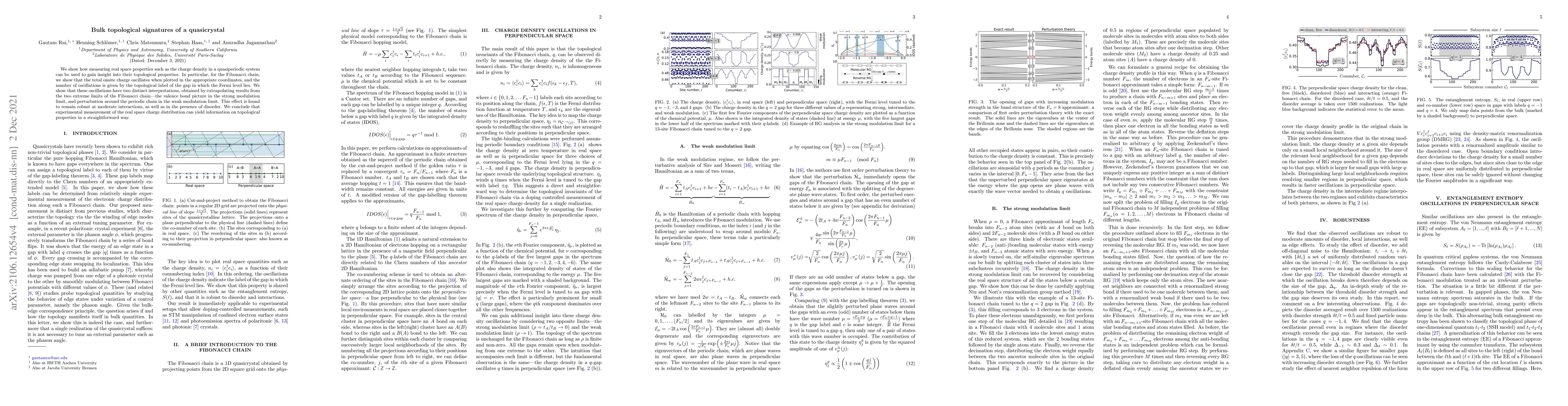 Thumbnail for Bulk topological signatures of a quasicrystal