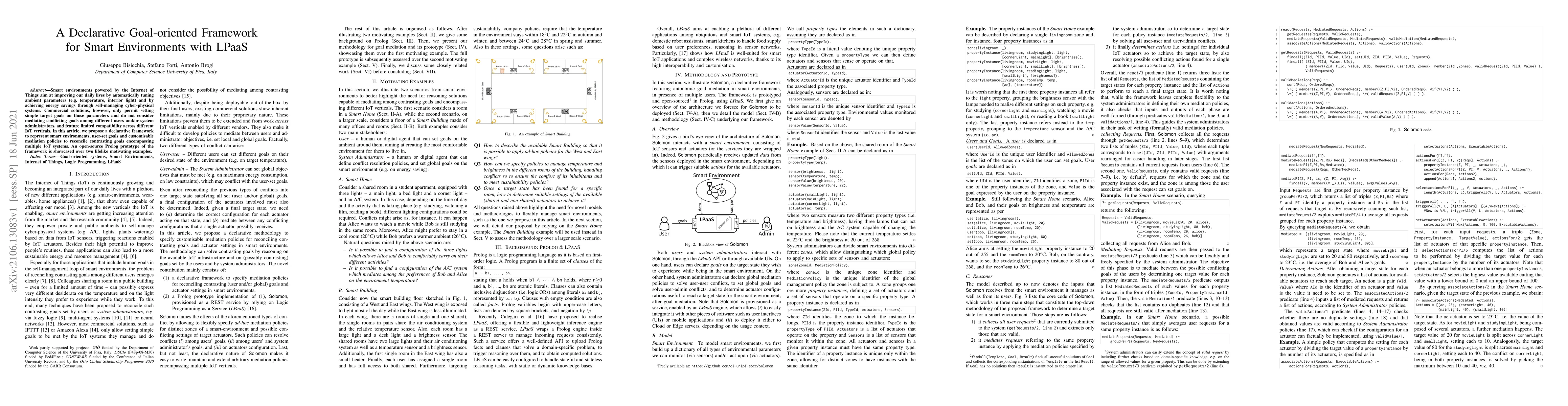 Thumbnail for A Declarative Goal-oriented Framework for Smart Environments with LPaaS