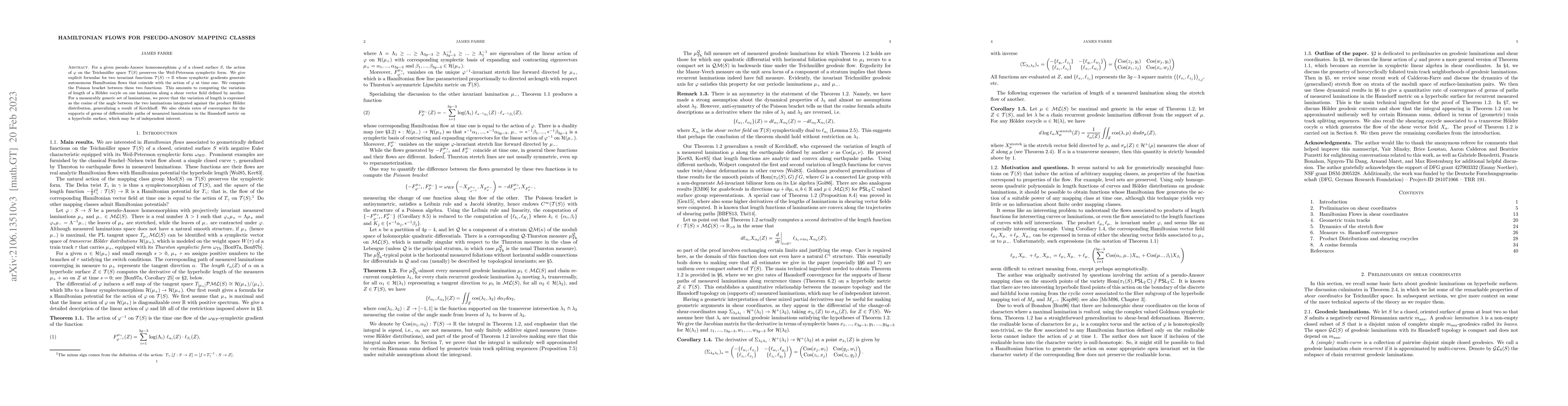 Thumbnail for Hamiltonian flows for pseudo-Anosov mapping classes
