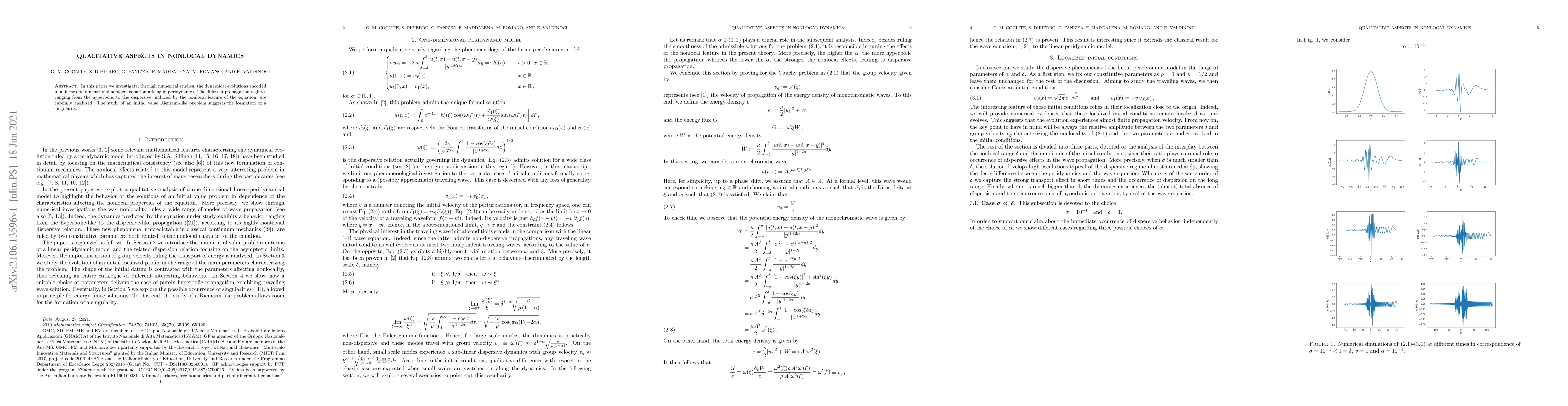 Thumbnail for Qualitative aspects in nonlocal dynamics