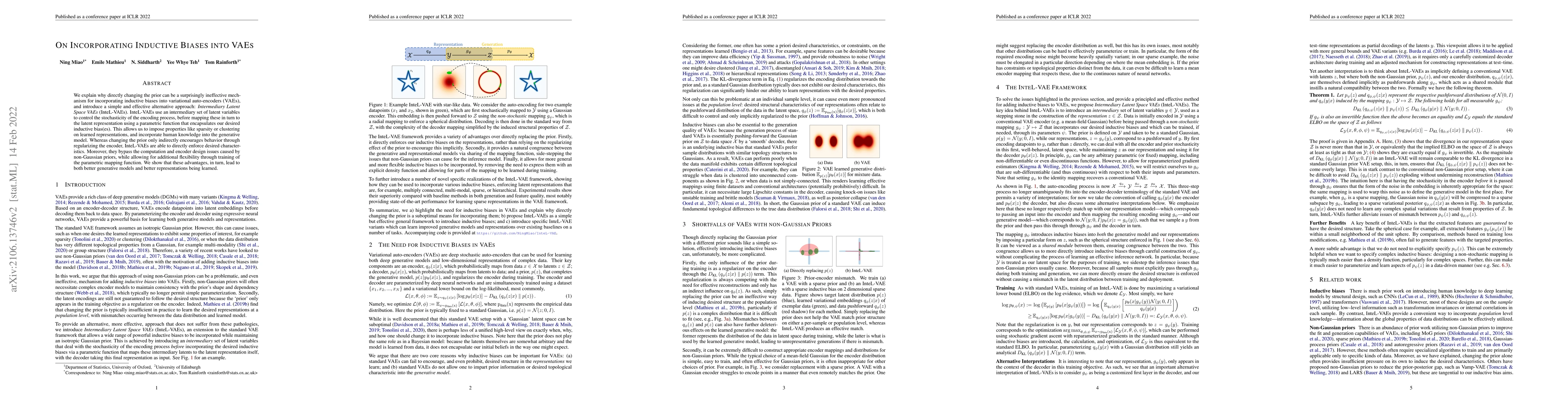 Thumbnail for On Incorporating Inductive Biases into VAEs