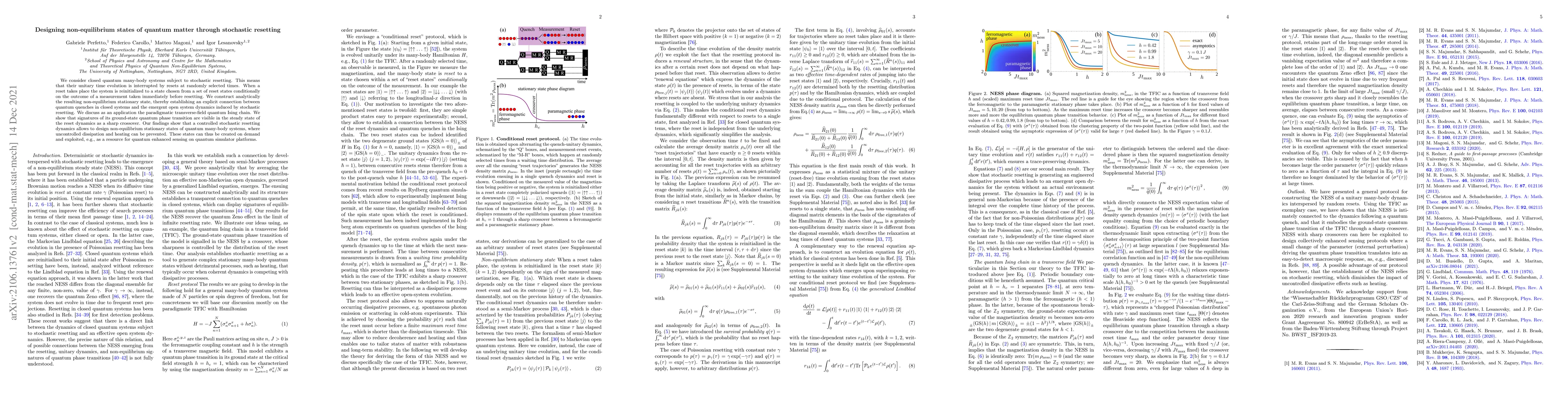 Thumbnail for Designing non-equilibrium states of quantum matter through stochastic
  resetting