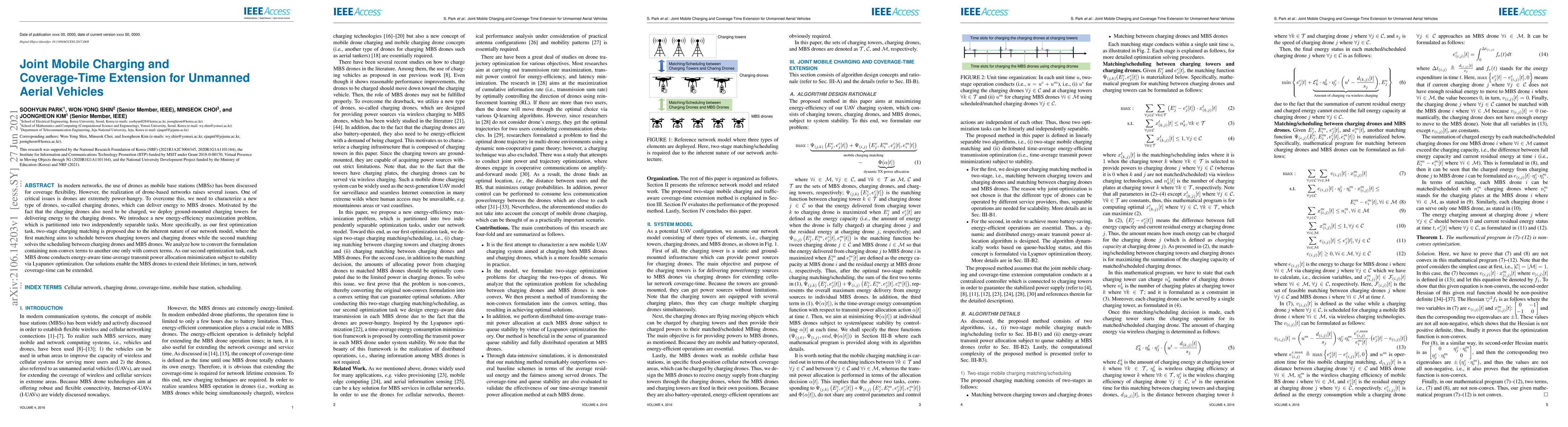 Thumbnail for Joint Mobile Charging and Coverage-Time Extension for Unmanned Aerial
  Vehicles
