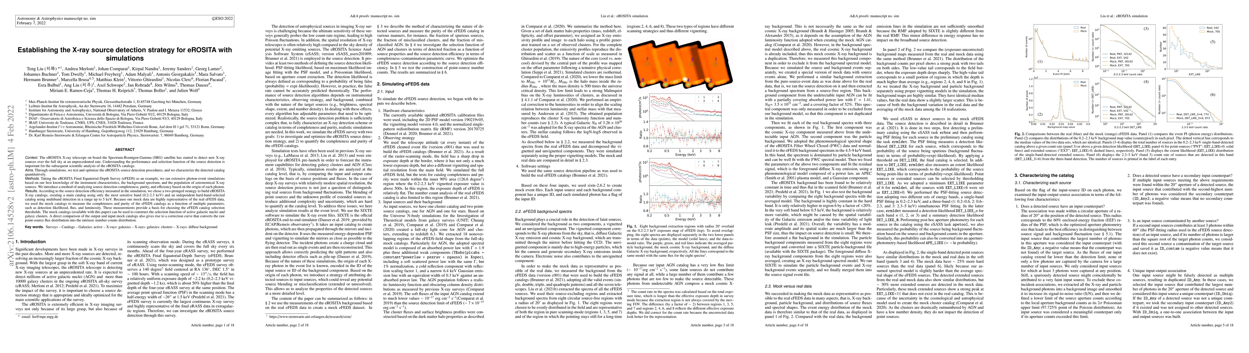 Thumbnail for Establishing the X-ray Source Detection Strategy for eROSITA with
  Simulations