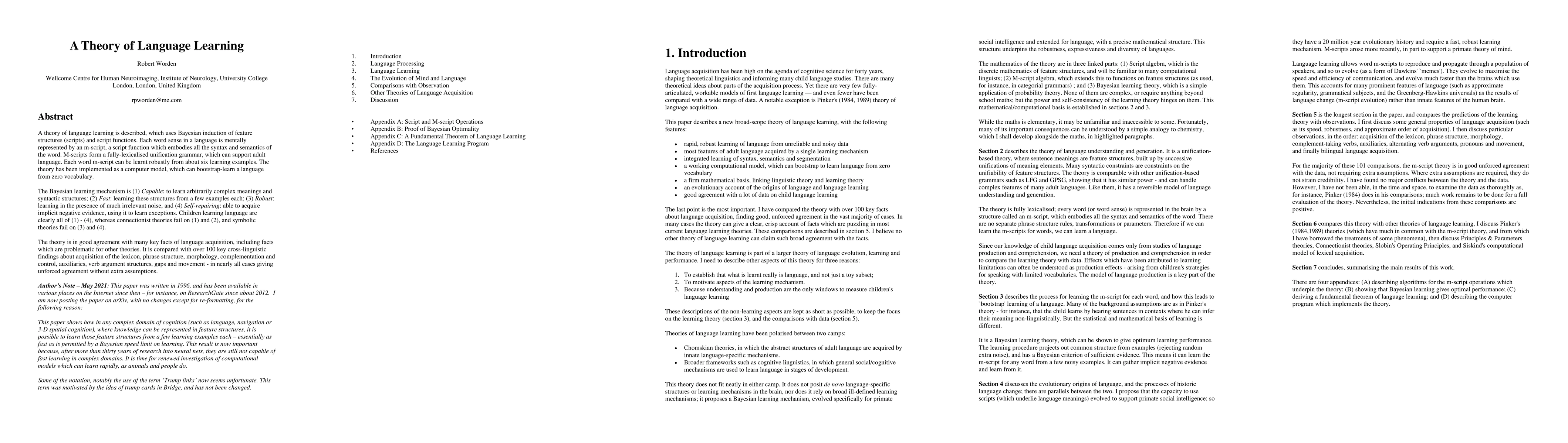 Thumbnail for A Theory of Language Learning