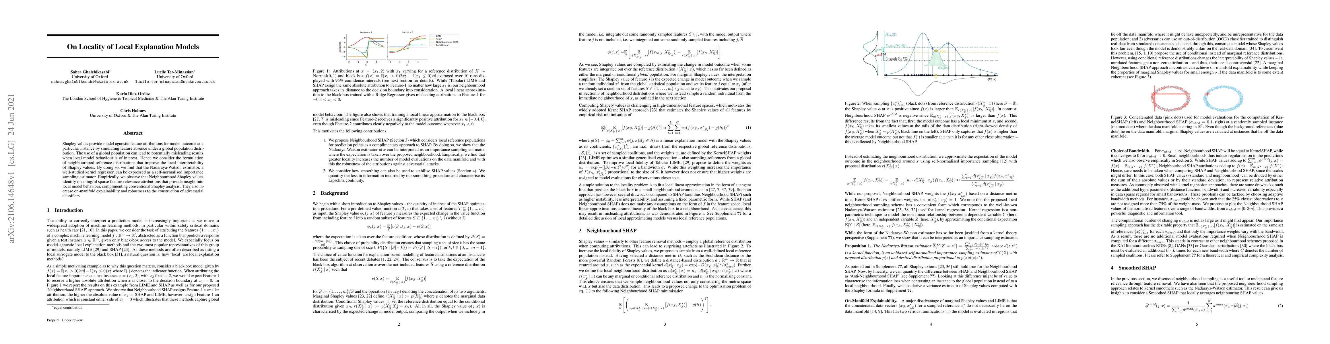 Thumbnail for On Locality of Local Explanation Models