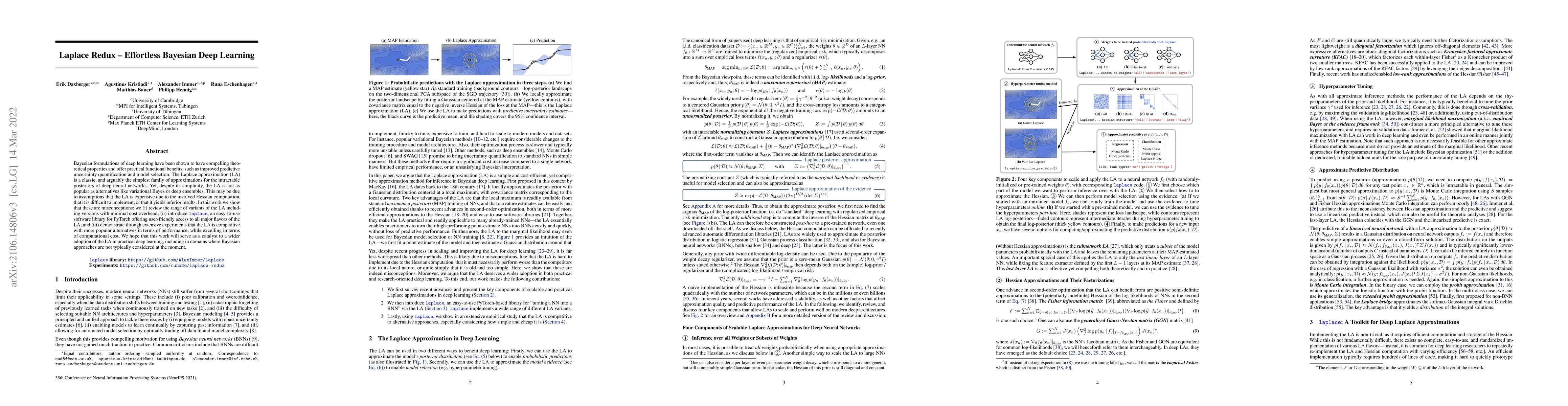 Thumbnail for Laplace Redux -- Effortless Bayesian Deep Learning