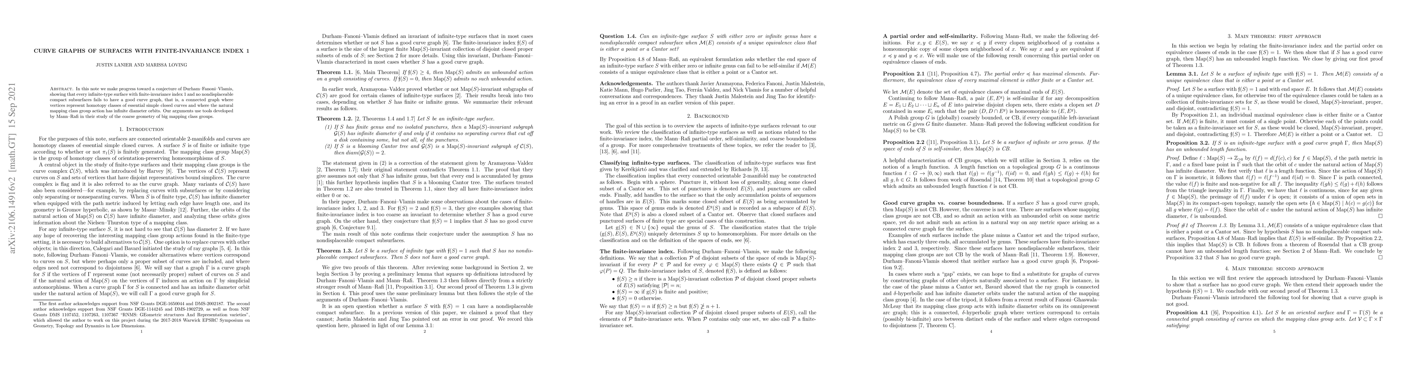 Thumbnail for Curve graphs of surfaces with finite-invariance index 1