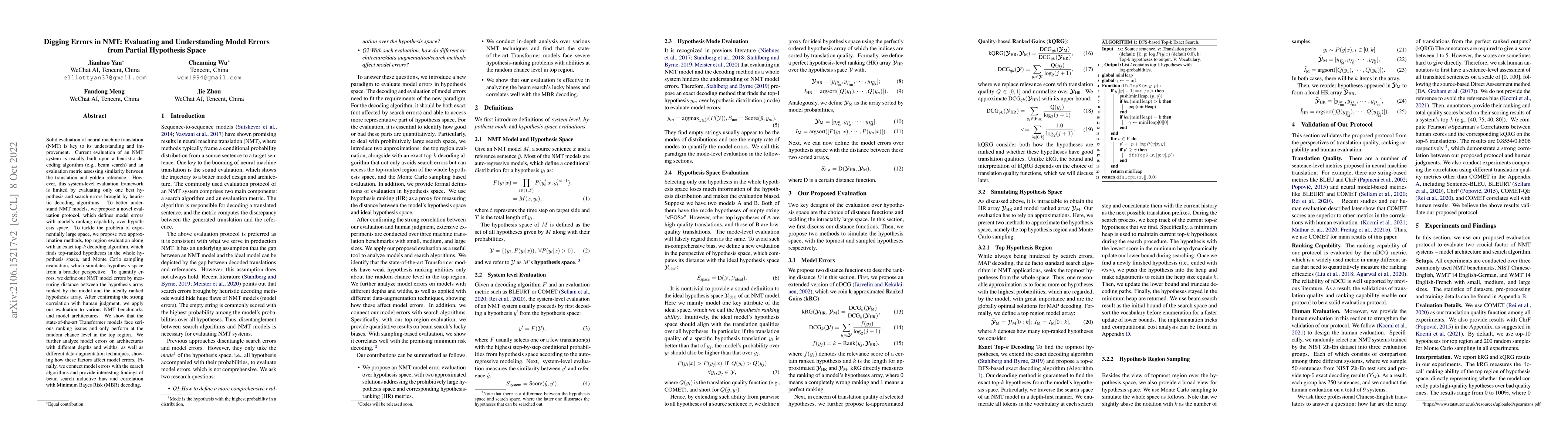 Thumbnail for Digging Errors in NMT: Evaluating and Understanding Model Errors from
  Partial Hypothesis Space