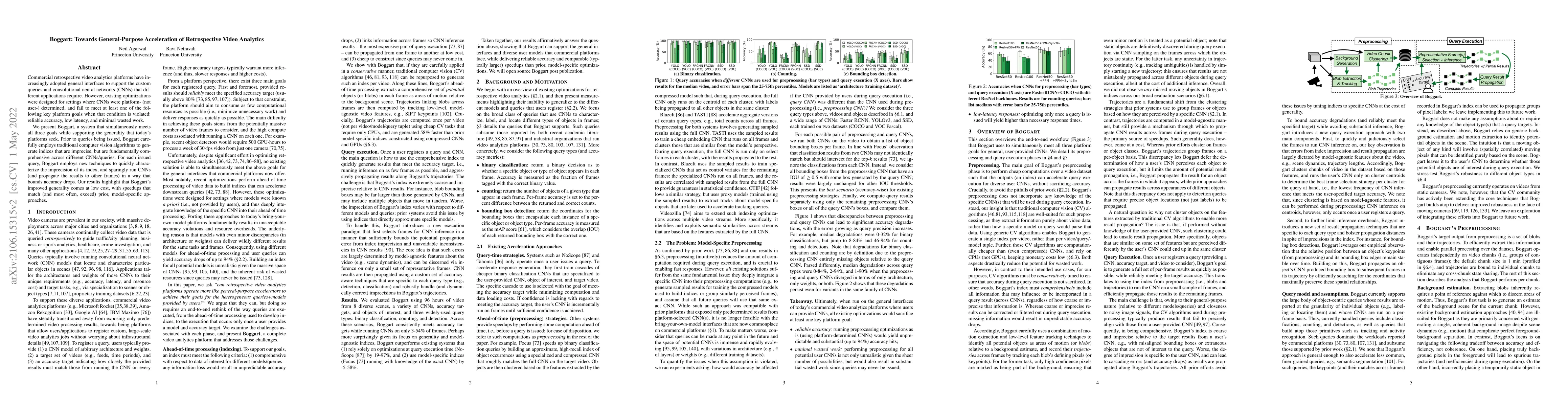 Thumbnail for Boggart: Towards General-Purpose Acceleration of Retrospective Video
  Analytics