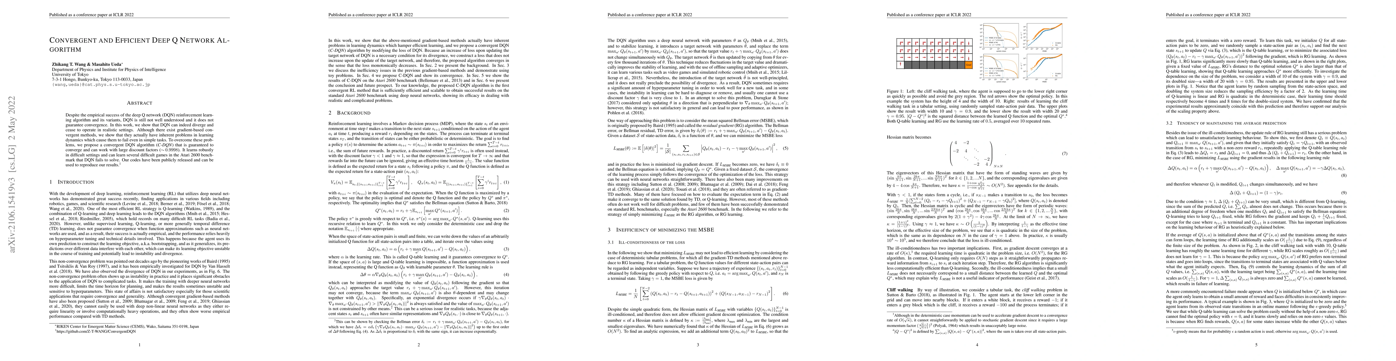 Thumbnail for Convergent and Efficient Deep Q Network Algorithm