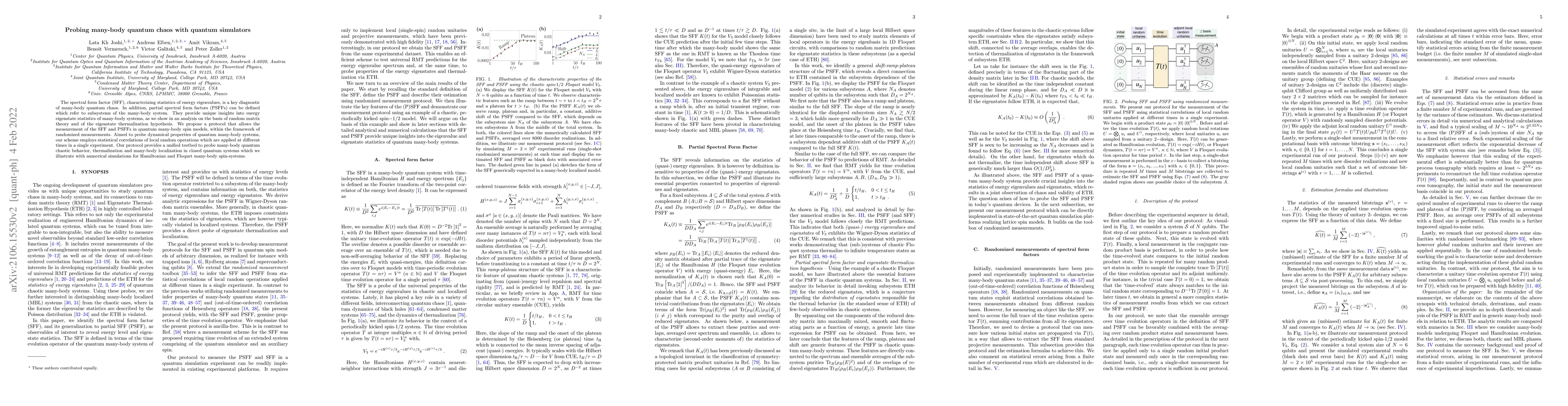 Thumbnail for Probing many-body quantum chaos with quantum simulators