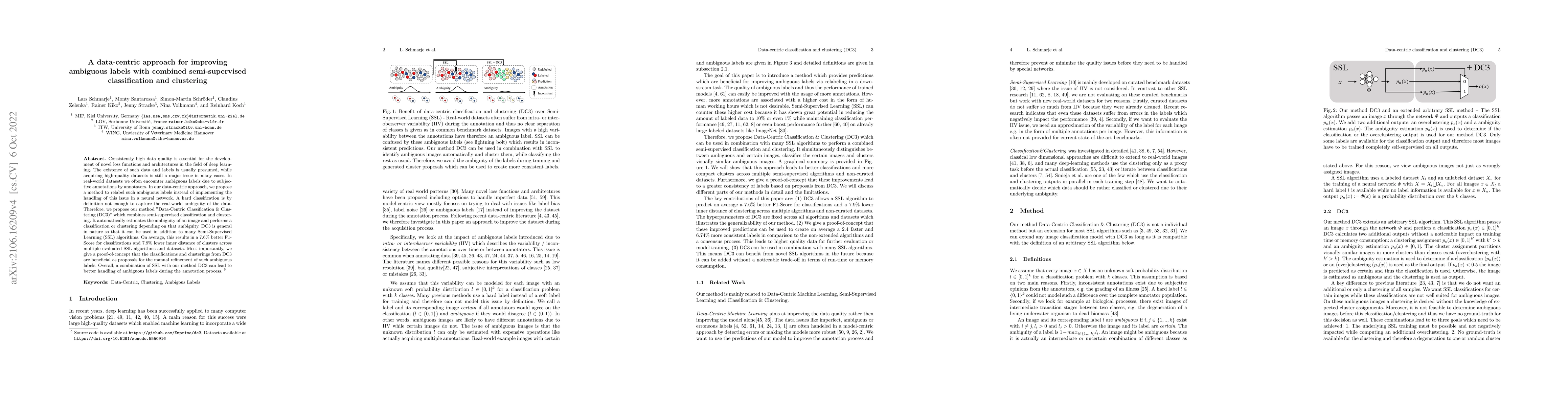 Thumbnail for A data-centric approach for improving ambiguous labels with combined
  semi-supervised classification and clustering