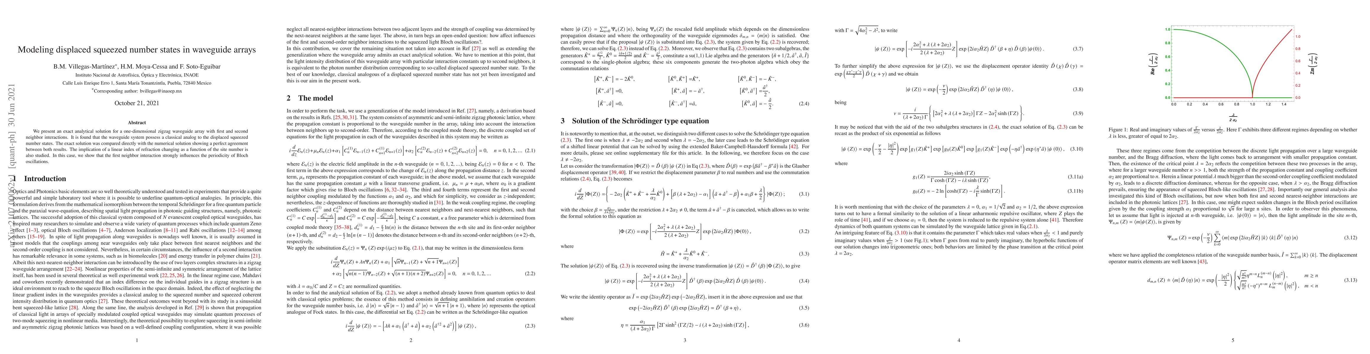 Thumbnail for Modeling displaced squeezed number states in waveguide arrays