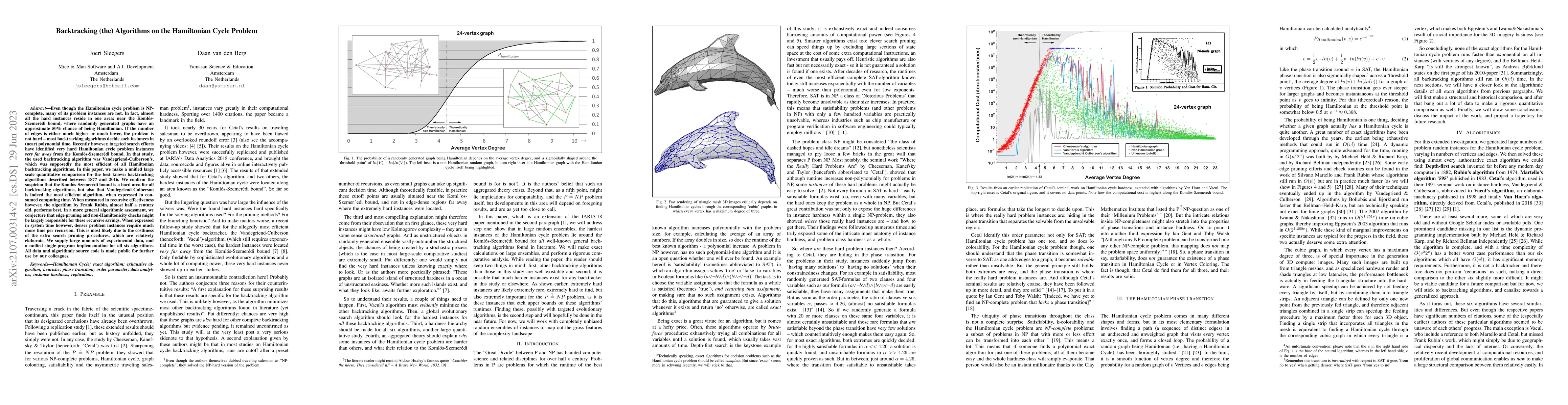 Thumbnail for Backtracking (the) Algorithms on the Hamiltonian Cycle Problem