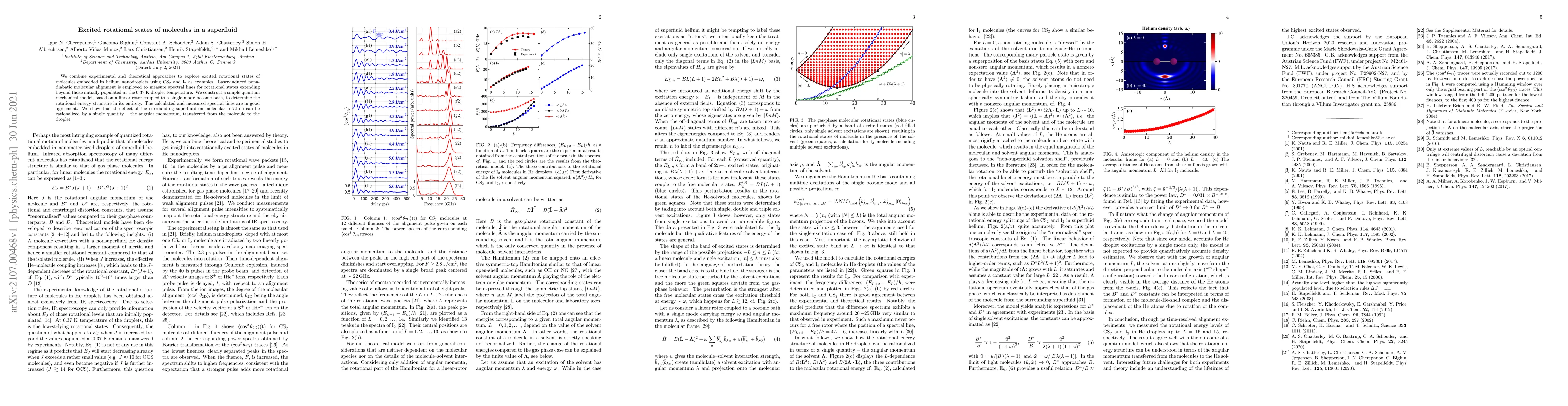Thumbnail for Excited rotational states of molecules in a superfluid