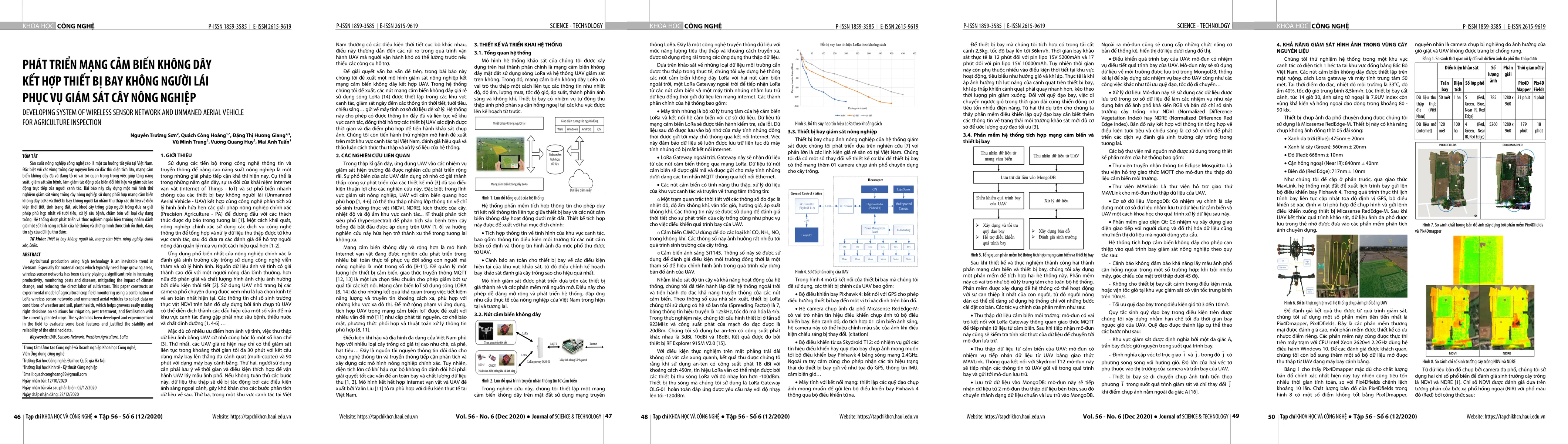 Thumbnail for Developing system of wireless sensor network and unmaned aerial vehicle
  for agriculture inspection