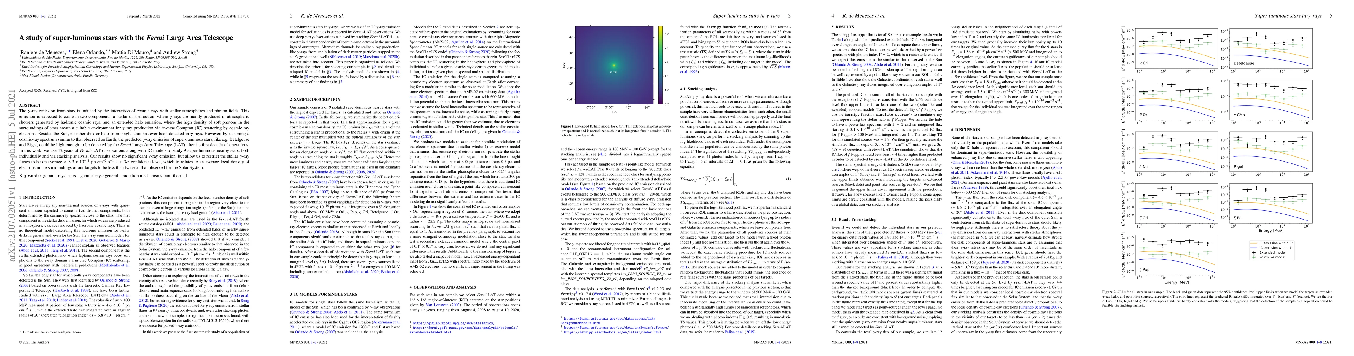 Thumbnail for A study of super-luminous stars with the Fermi Large Area Telescope