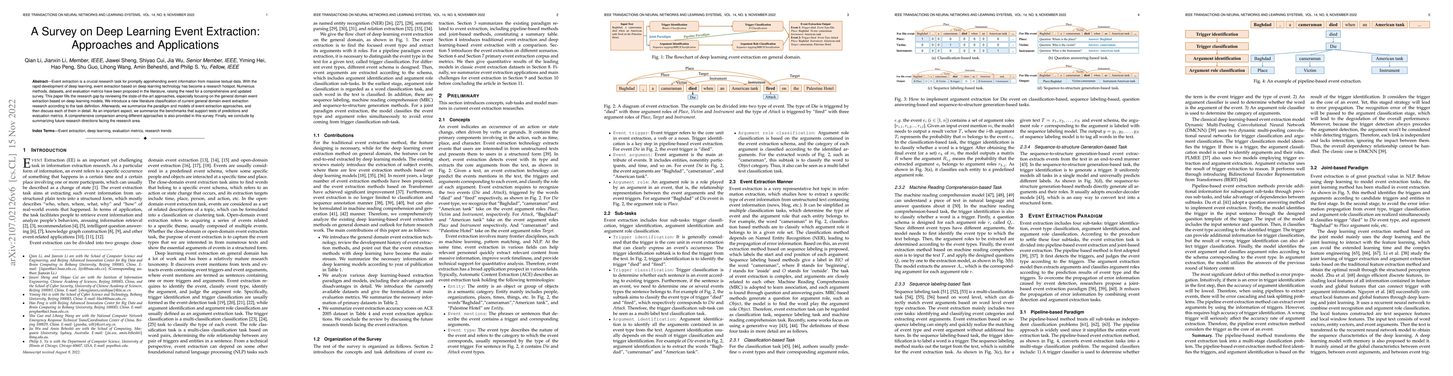 Thumbnail for A Survey on Deep Learning Event Extraction: Approaches and Applications