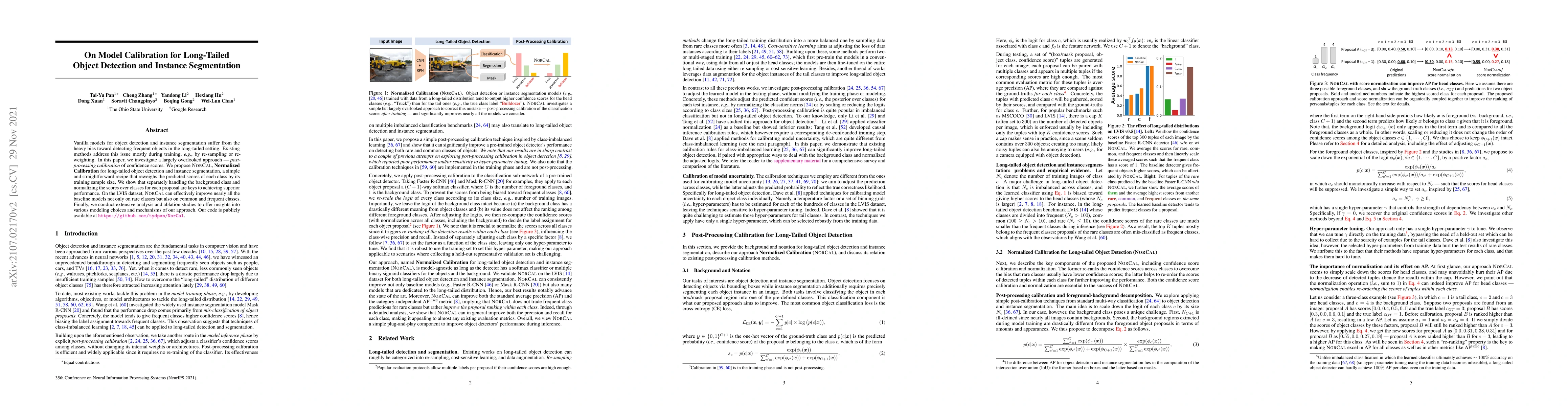 Thumbnail for On Model Calibration for Long-Tailed Object Detection and Instance
  Segmentation