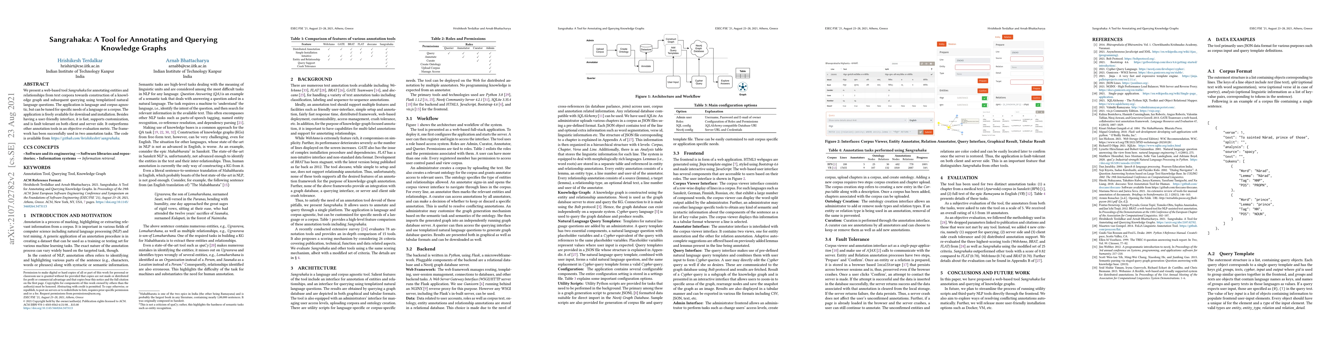 Thumbnail for Sangrahaka: A Tool for Annotating and Querying Knowledge Graphs