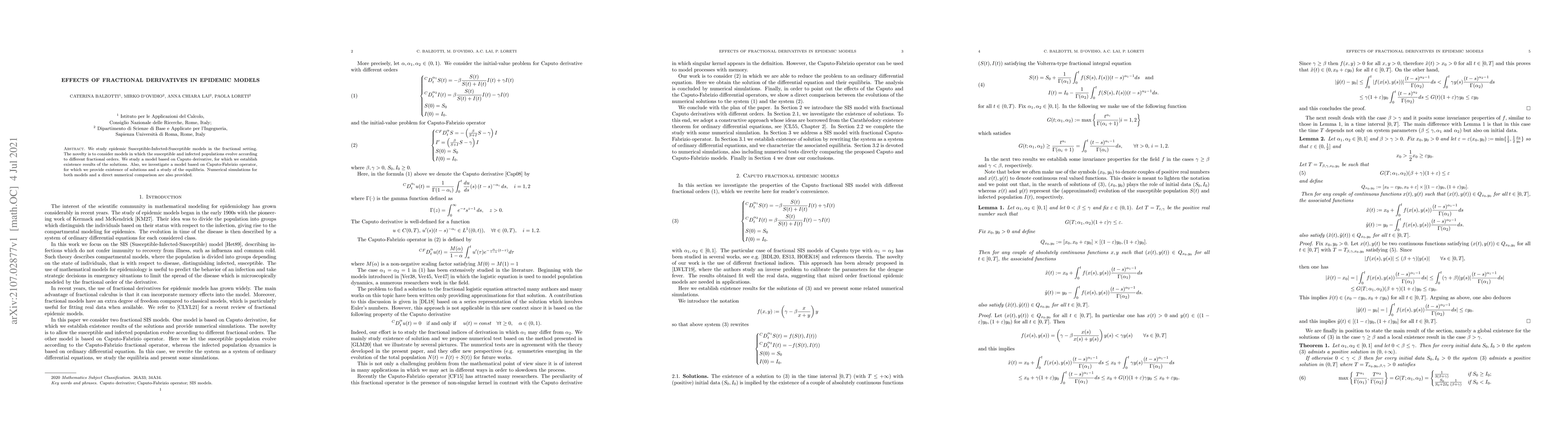 Thumbnail for Effects of fractional derivatives in epidemic models