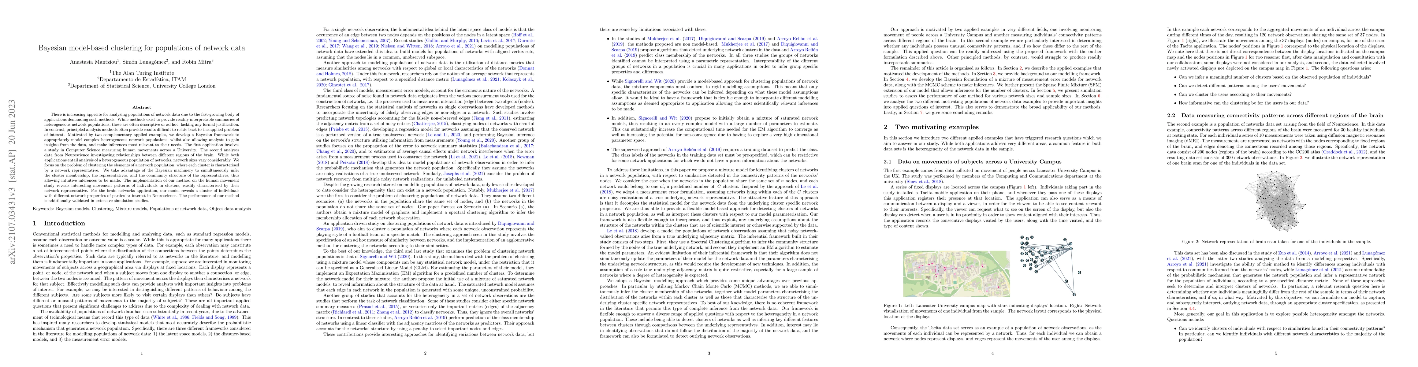 Thumbnail for Bayesian model-based clustering for populations of network data