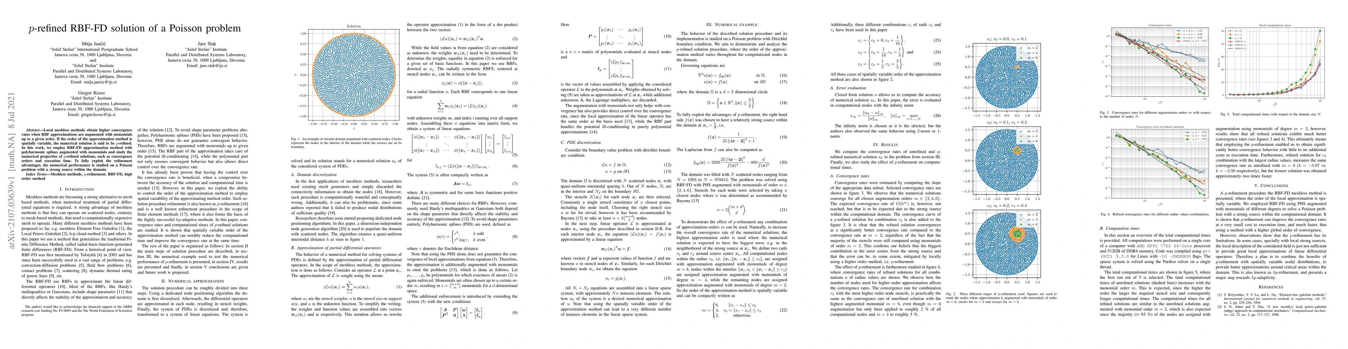 Thumbnail for p-refined RBF-FD solution of a Poisson problem