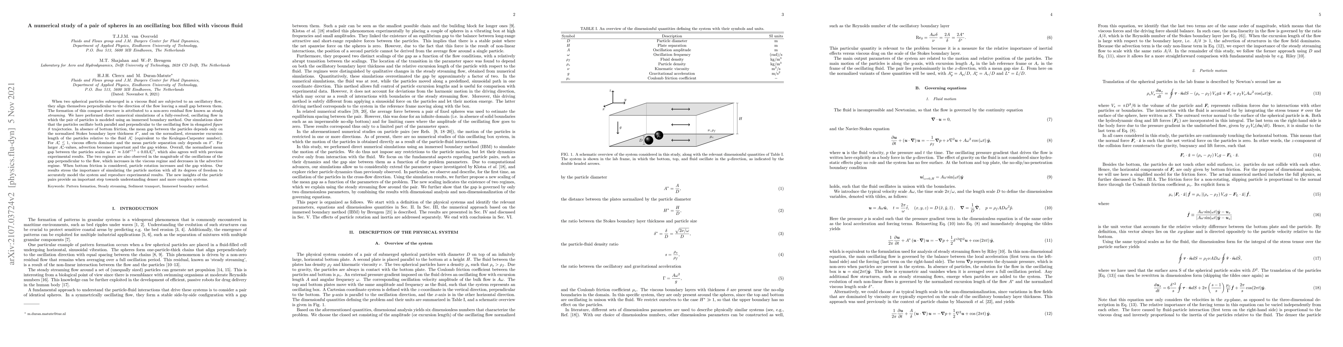 Thumbnail for A numerical study of a pair of spheres in an oscillating box filled with
  viscous fluid