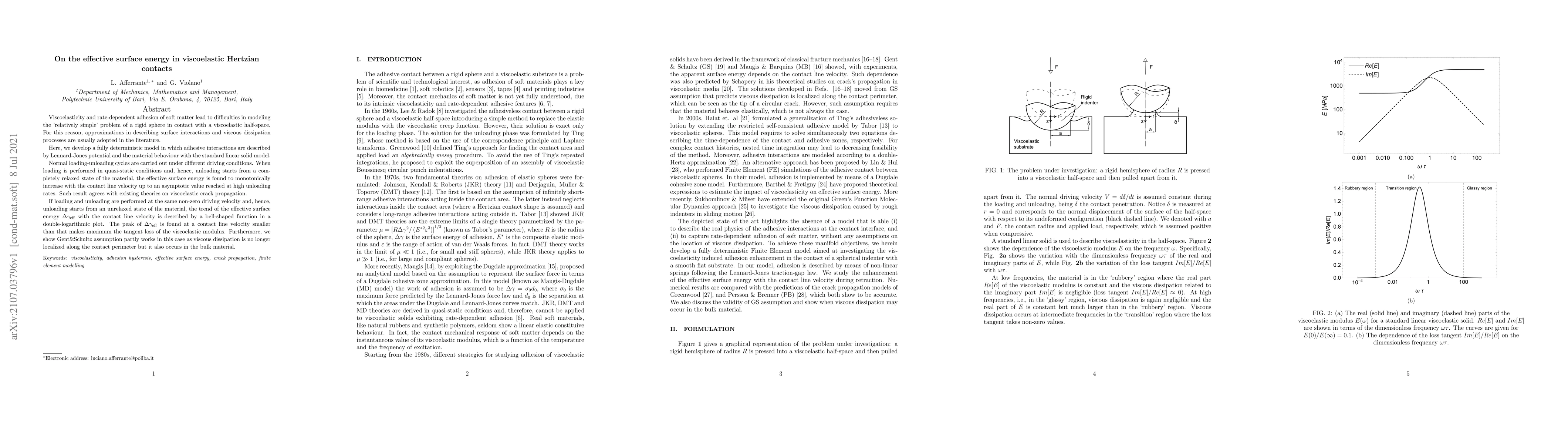 Thumbnail for On the effective surface energy in viscoelastic Hertzian contacts