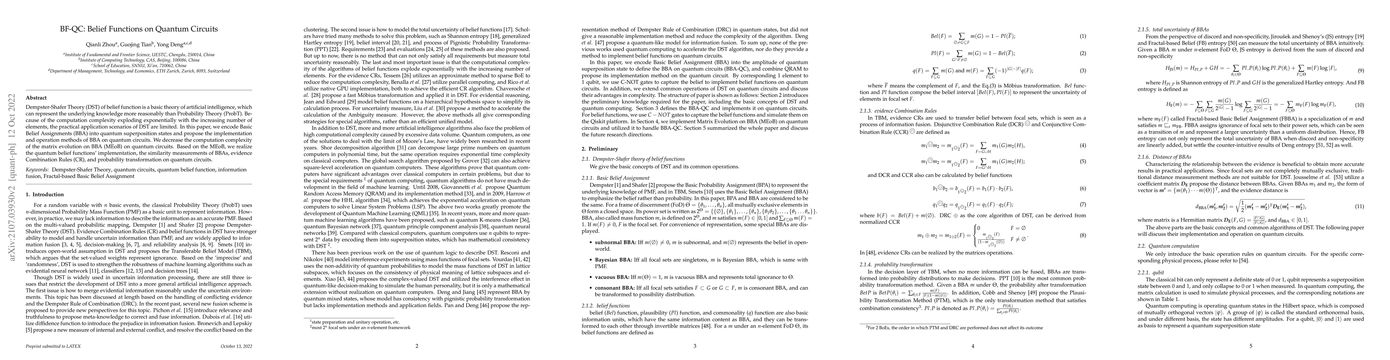 Thumbnail for BF-QC: Belief Functions on Quantum Circuits