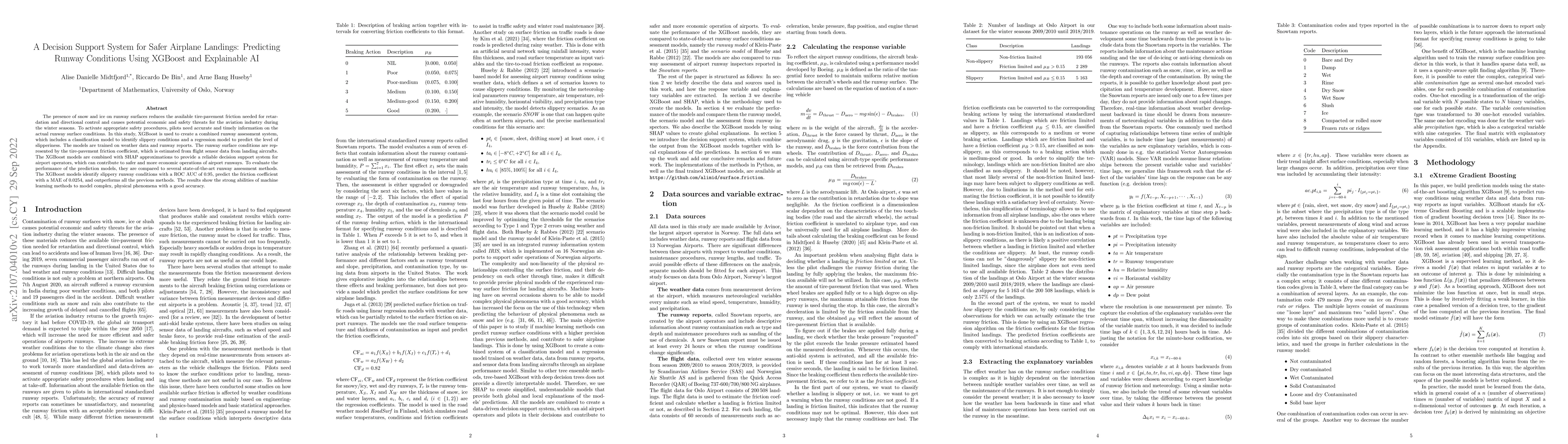 Thumbnail for A Decision Support System for Safer Airplane Landings: Predicting Runway
  Conditions Using XGBoost and Explainable AI