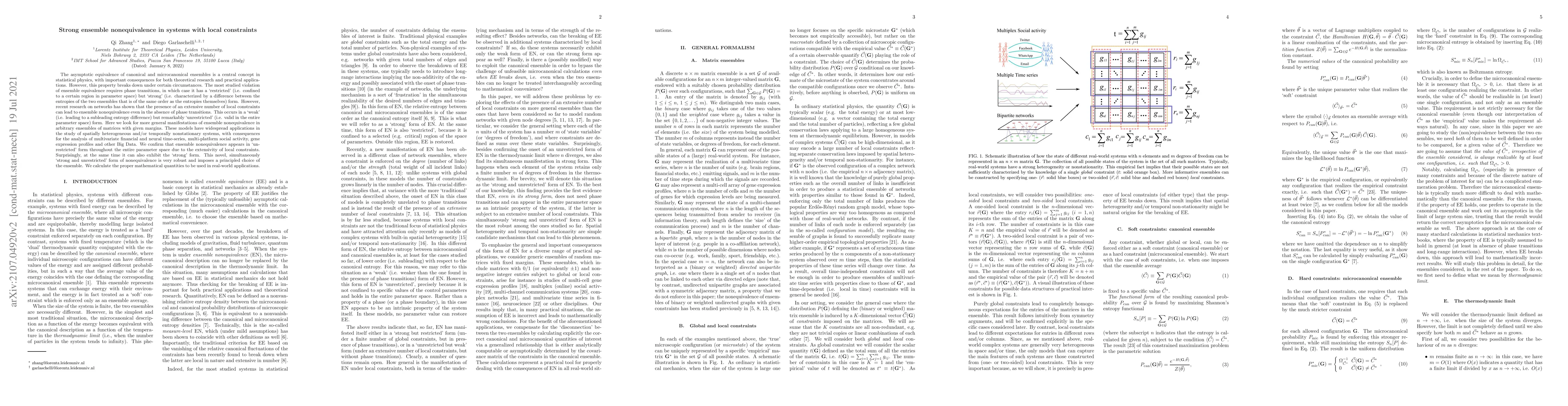 Thumbnail for Strong ensemble nonequivalence in systems with local constraints