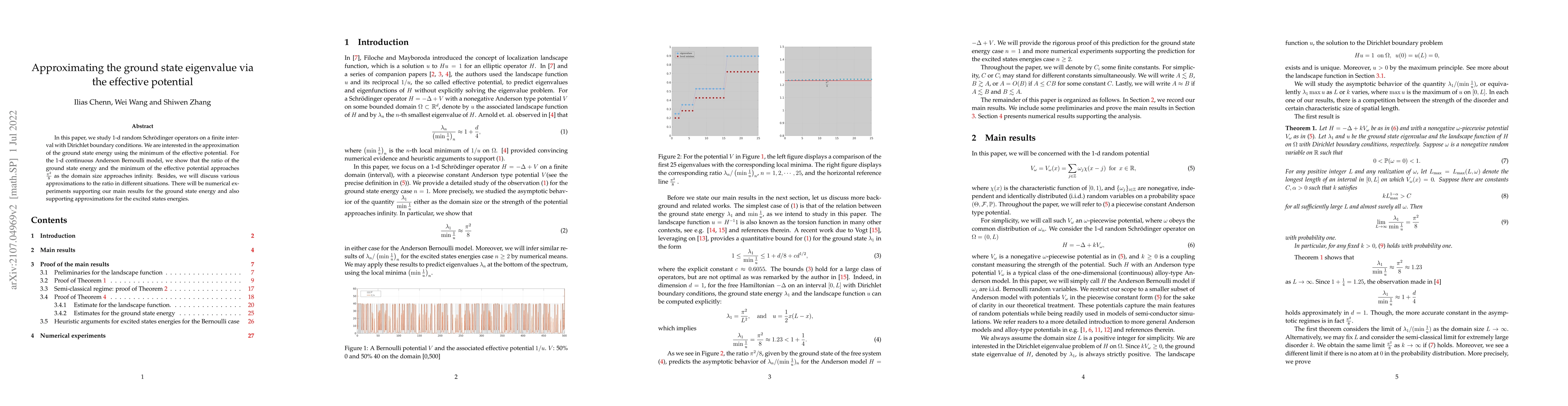 Thumbnail for Approximating the ground state eigenvalue via the effective potential