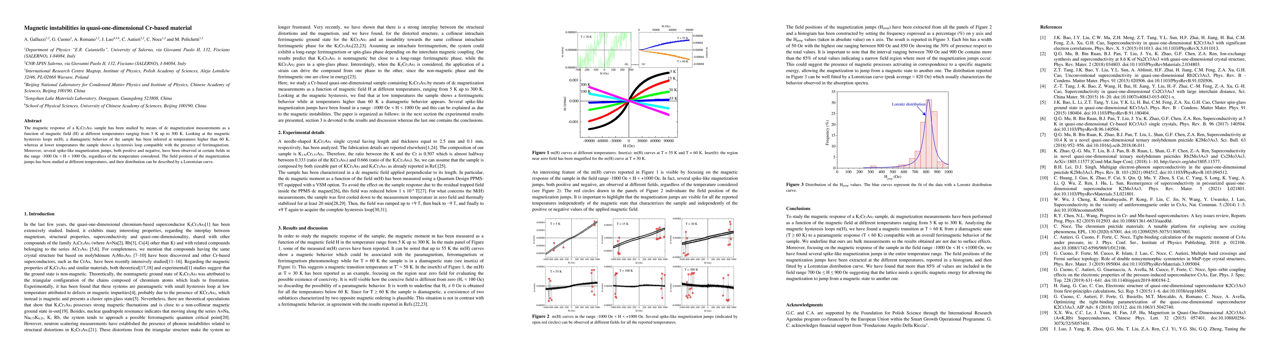 Thumbnail for Magnetic instabilities in quasi-one-dimensional Cr-based material