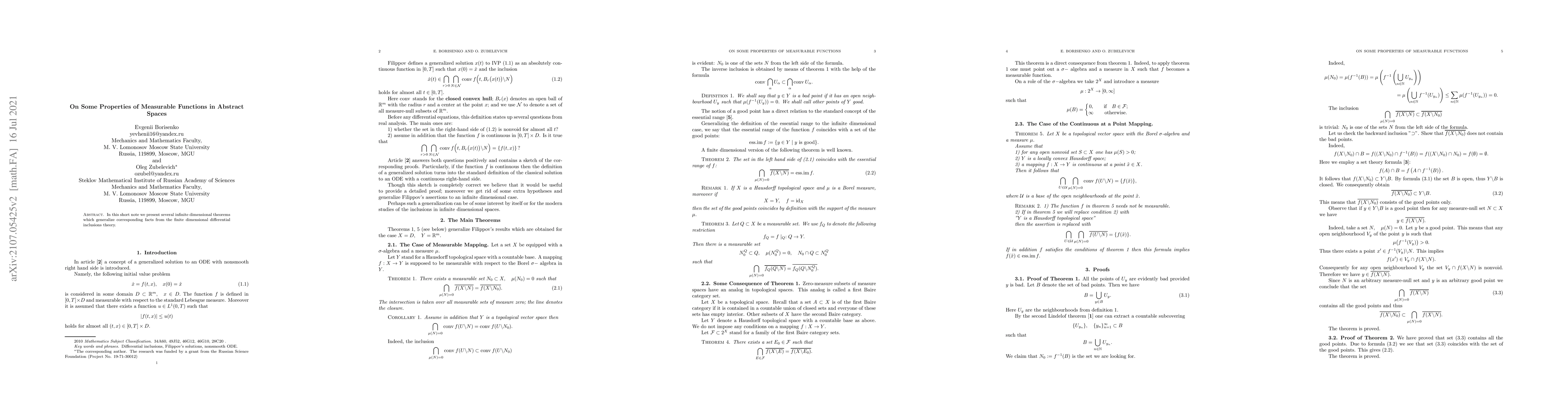 Thumbnail for On Some Properties of Measurable Functions in Abstract Spaces