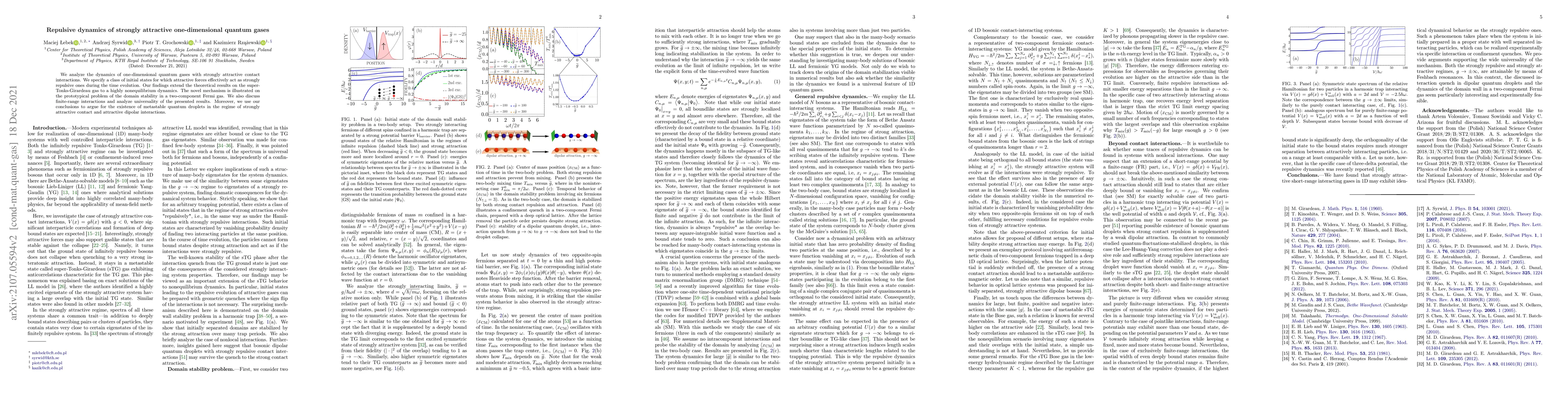 Thumbnail for Repulsive dynamics of strongly attractive one-dimensional quantum gases