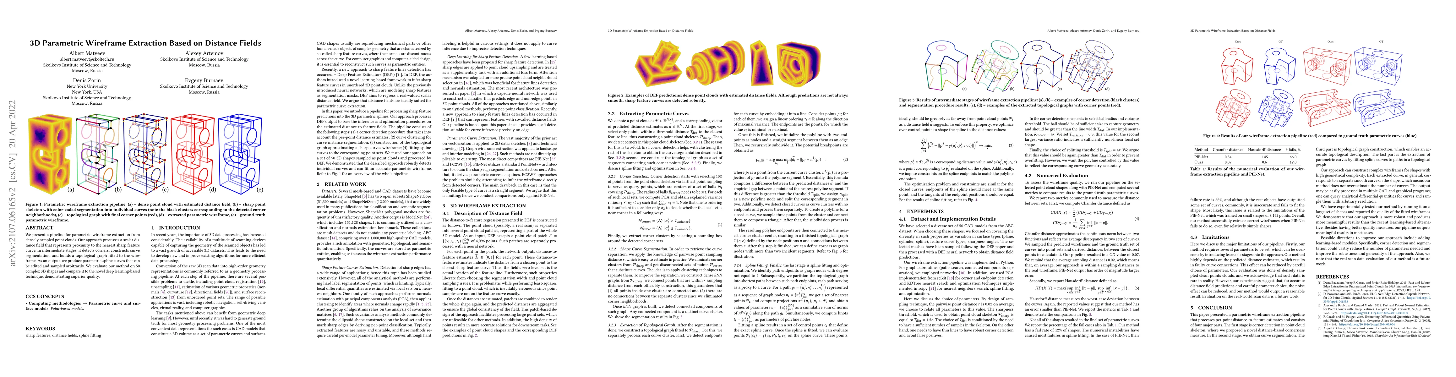 Thumbnail for 3D Parametric Wireframe Extraction Based on Distance Fields